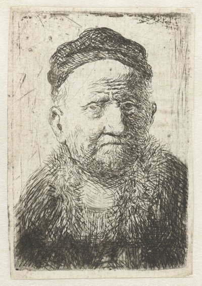 Mann von Rembrandt van Rijn